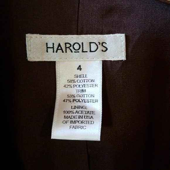 Women's Harold's Coat, Size 4 - Picture 6 of 6